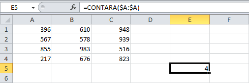 Crear rangos dinámicos en Excel