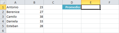 Ejemplo de rangos dinámicos en Excel